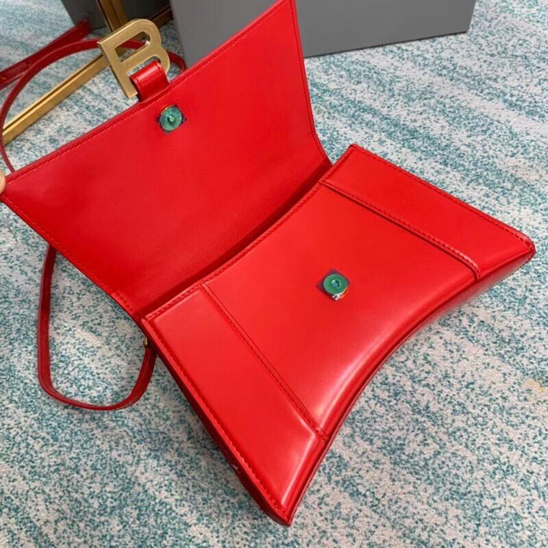 Balenciaga HOURGLASS SMALL TOP HANDLE BAG B108895-1 red 