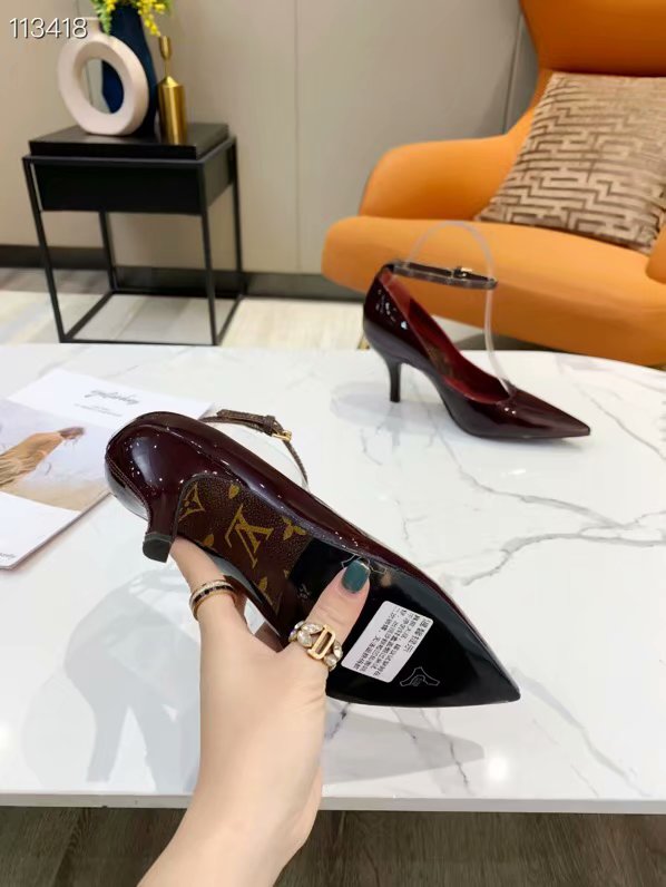 Louis Vuitton Shoes LV1087DS-3 8CM height