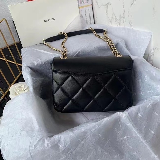 Chanel flap bag AS8830 black