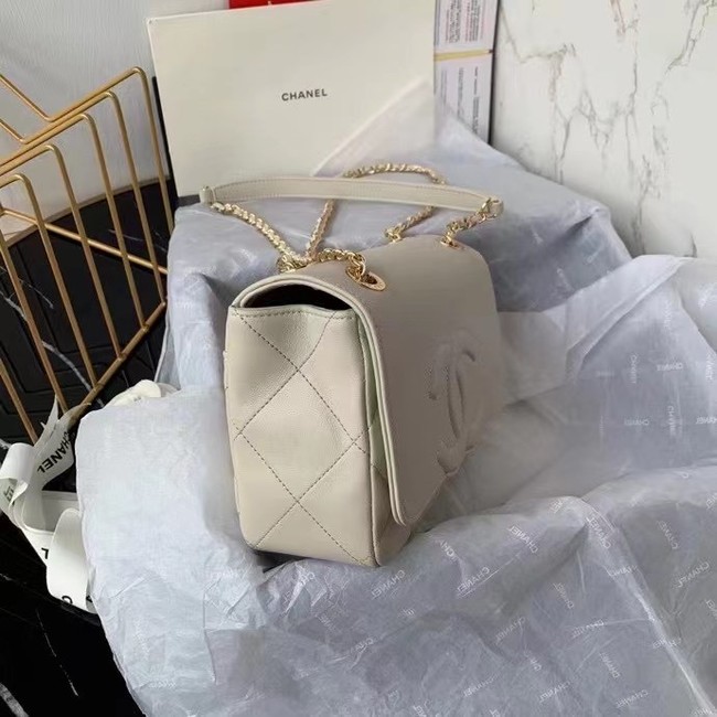 Chanel flap bag AS8830 cream