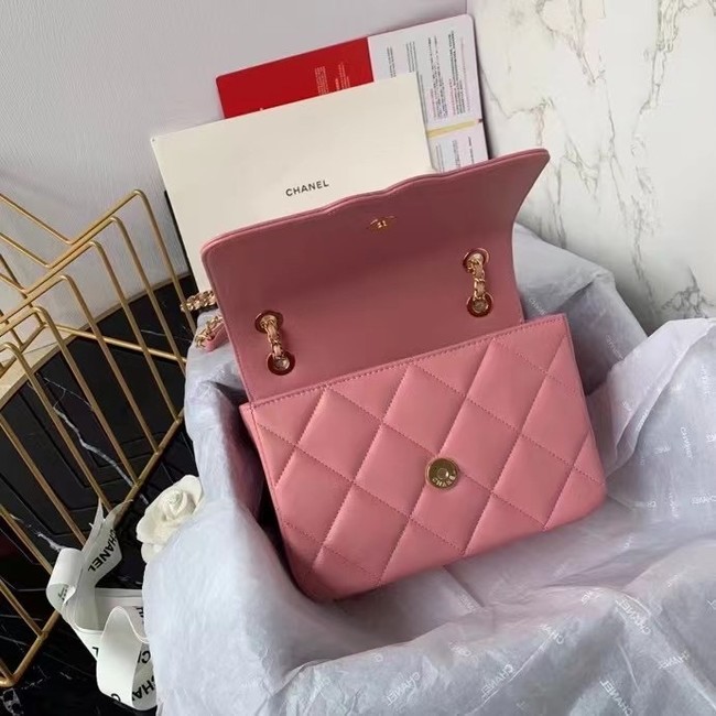 Chanel flap bag AS8830 pink