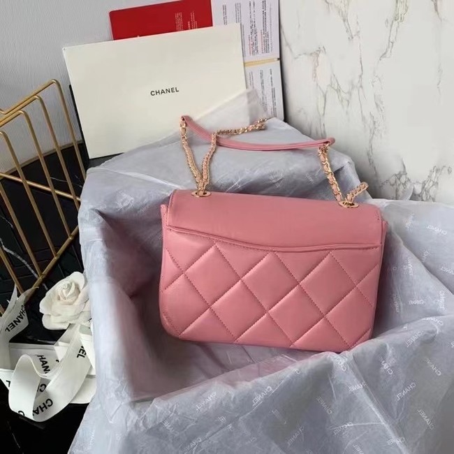 Chanel flap bag AS8830 pink