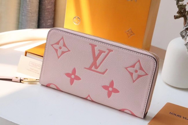 Louis Vuitton ZIPPY WALLET M80403 pink