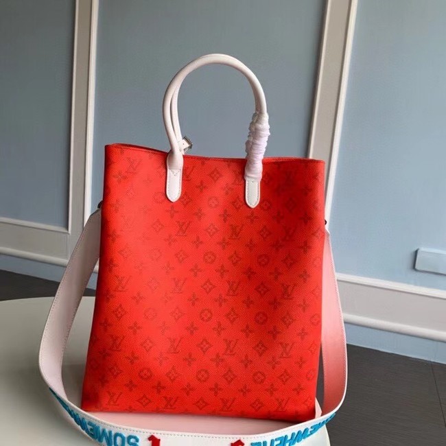 Louis vuitton original tote M46112 red