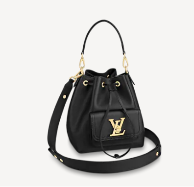 Louis Vuitton LOCKME BUCKET M57687 black