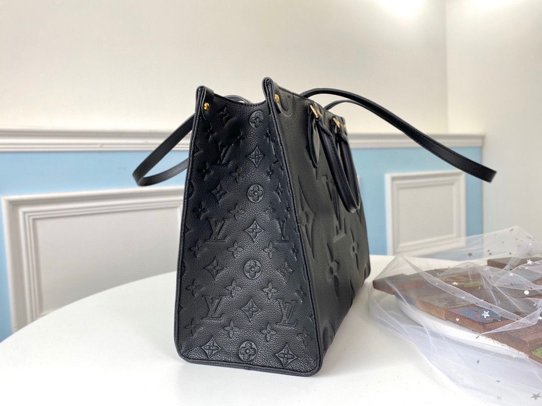 Louis Vuitton ONTHEGO Original Leather Medium Bag M45040 Black