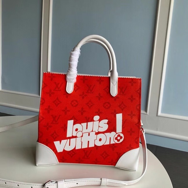 Louis vuitton original tote M46113 red