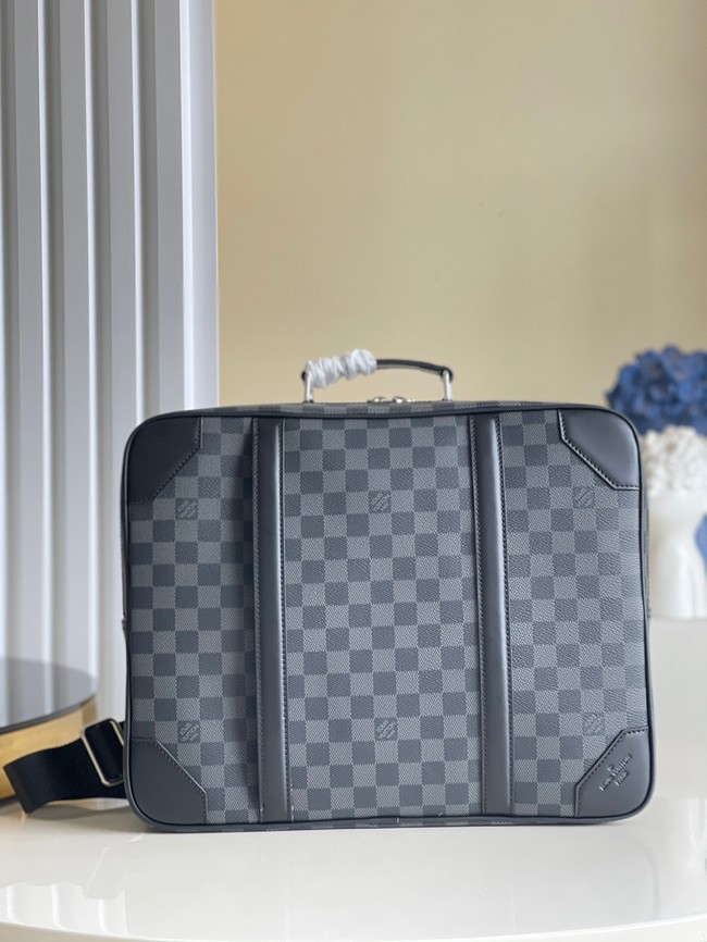 Louis Vuitton BRIEFCASE BACKPACK N50051 black