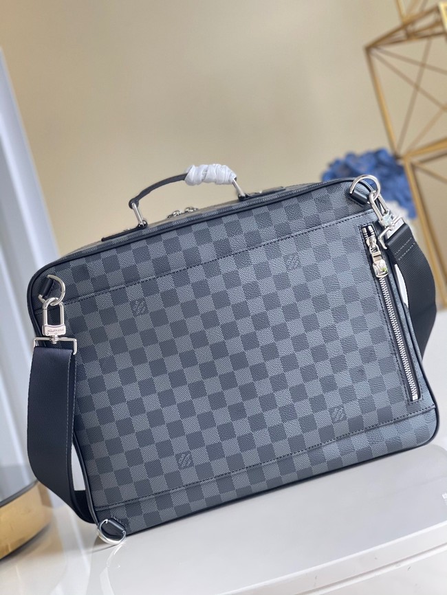 Louis Vuitton BRIEFCASE BACKPACK N50051 black