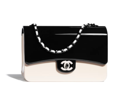 chanel evening bag AS2513 Black & White