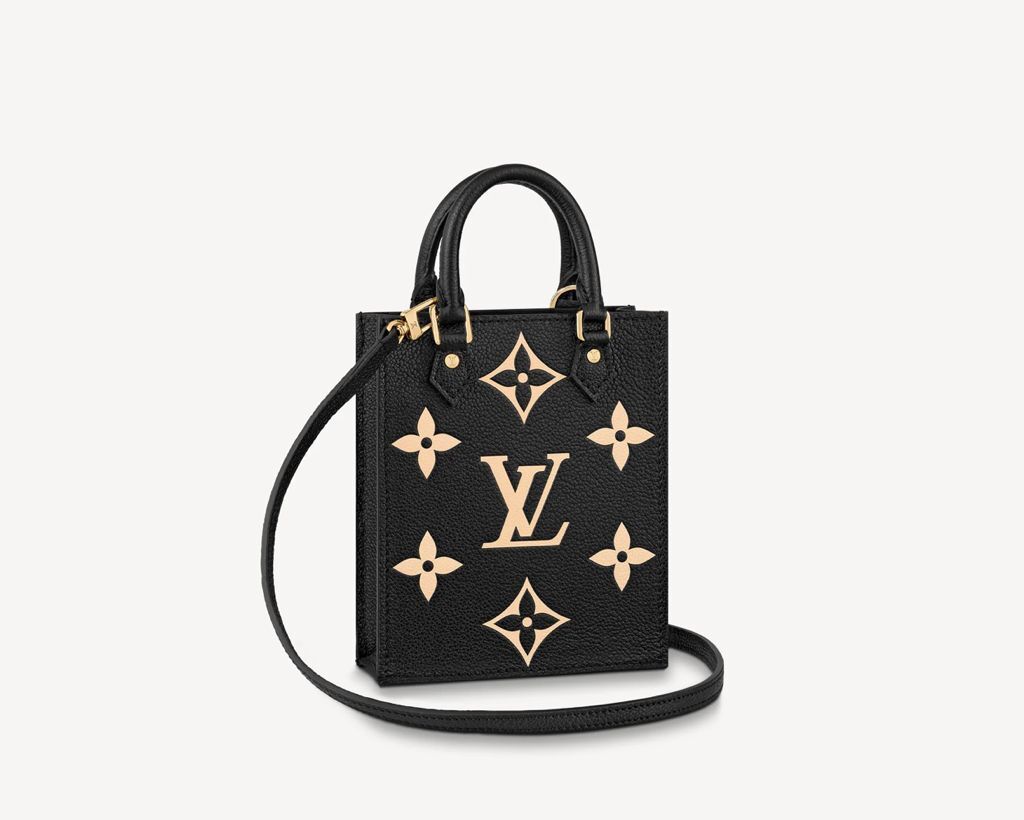 Louis vuitton SINCE 1854 PETIT SAC PLAT M80449 Black