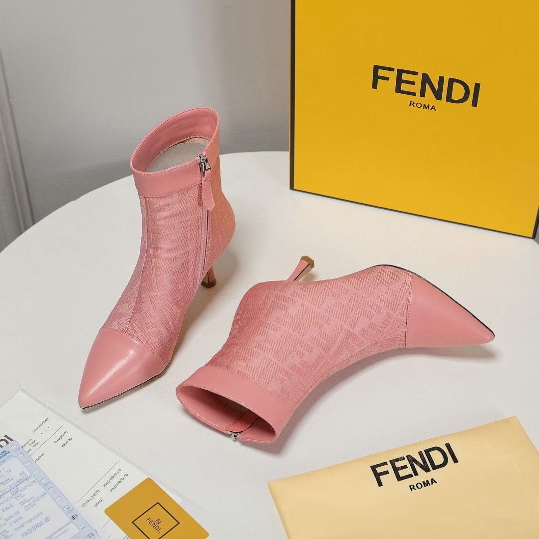 Fendi Shoes FF10578 Pink