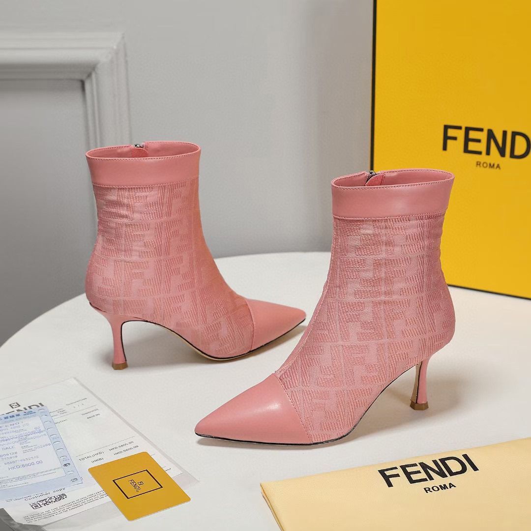 Fendi Shoes FF10578 Pink