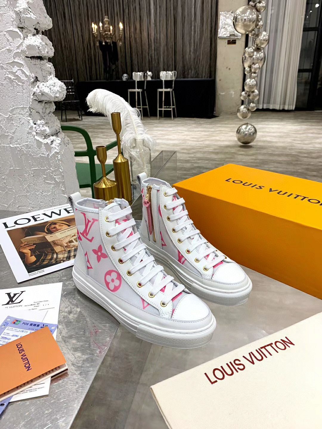 Louis Vuitton Shoes LV10577 Pink