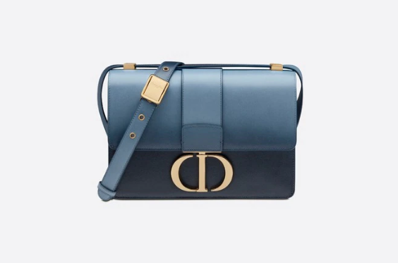 Dior 30 MONTAIGNE BAG Indigo Blue Gradient Calfskin M9203U