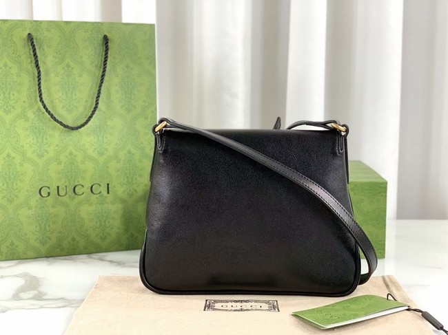 Gucci Small messenger bag with Double G 648934 black