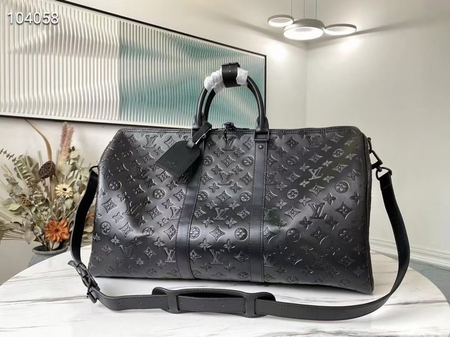 Louis Vuitton KEEPALL BANDOULIERE M44810 black