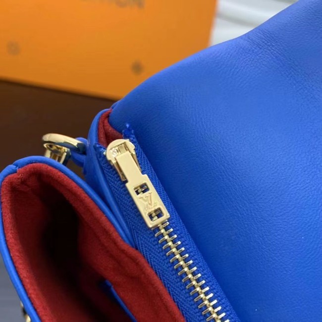 Louis Vuitton POCHETTE COUSSIN M80743 Blue & Red