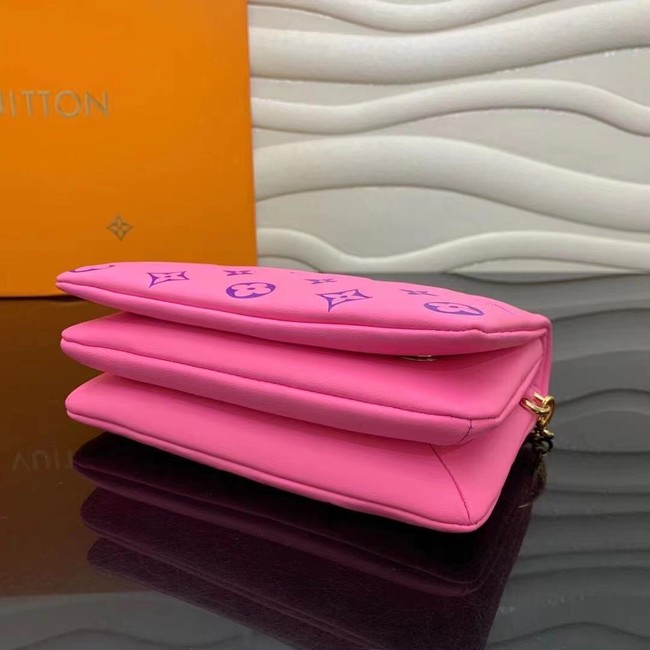 Louis Vuitton POCHETTE COUSSIN M80745 Pink & Purple