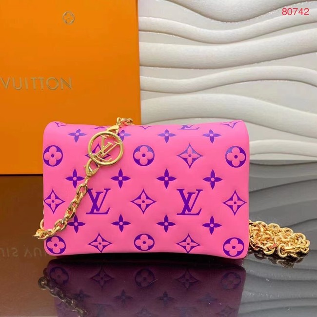 Louis Vuitton POCHETTE COUSSIN M80745 Pink & Purple