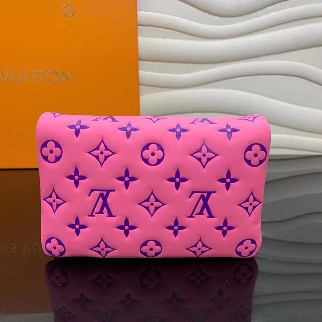 Louis Vuitton POCHETTE COUSSIN M80745 Pink & Purple