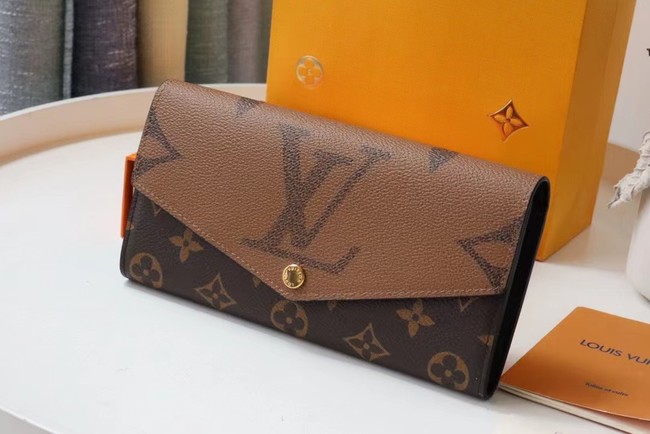 Louis Vuitton ZOE WALLET M80724 brown