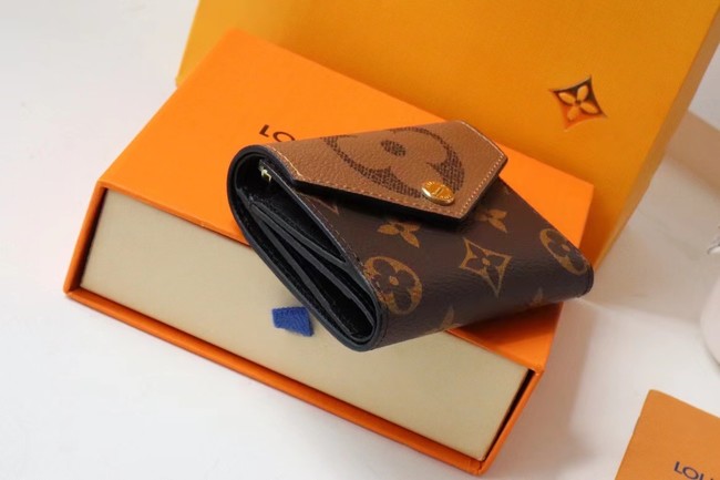 Louis Vuitton ZOE WALLET M80725 brown