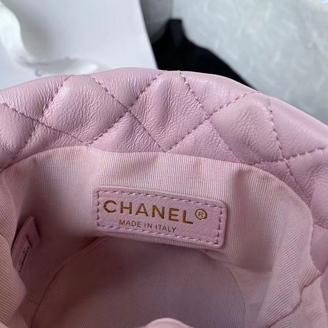 Chanel mini drawstring bag AS2518 pink