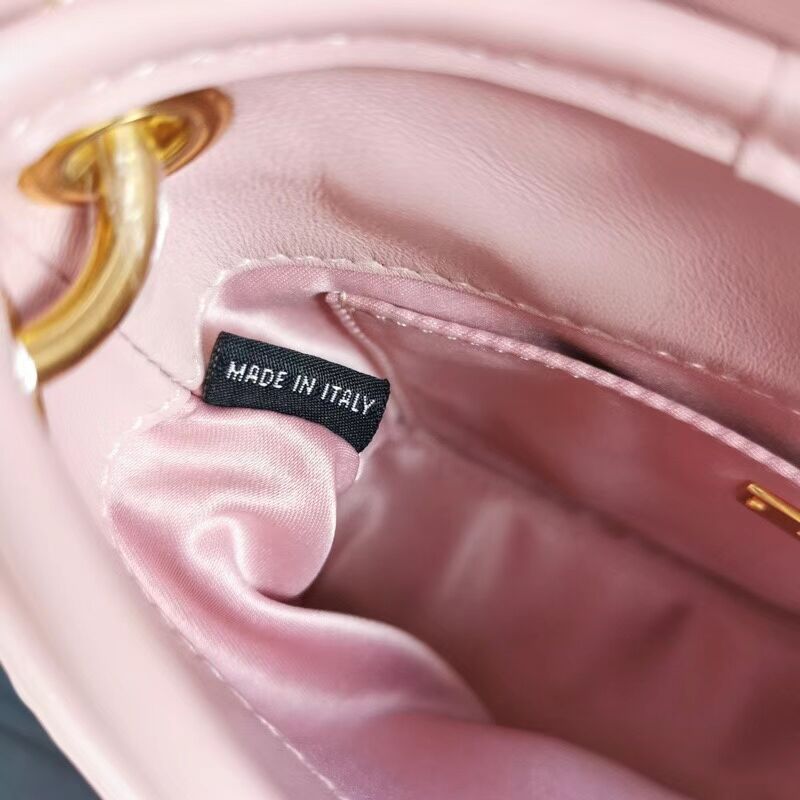 miu miu Matelasse Nappa Leather Shoulder Bag 5BD188 light pink