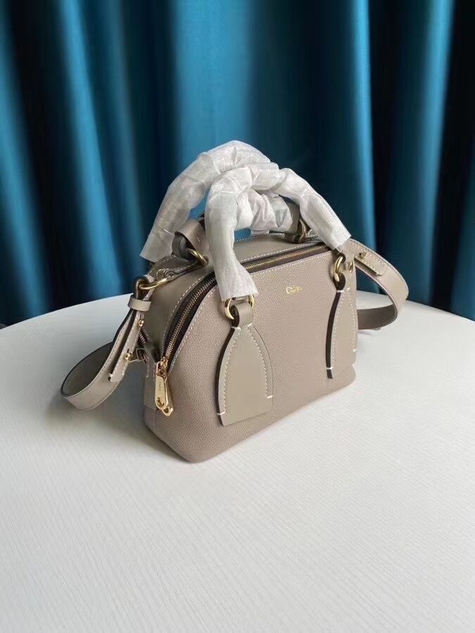 Chloe Original Calfskin Leather Bag 6C081 grey