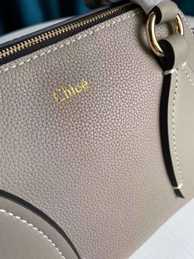 Chloe Original Calfskin Leather Bag 6C081 grey