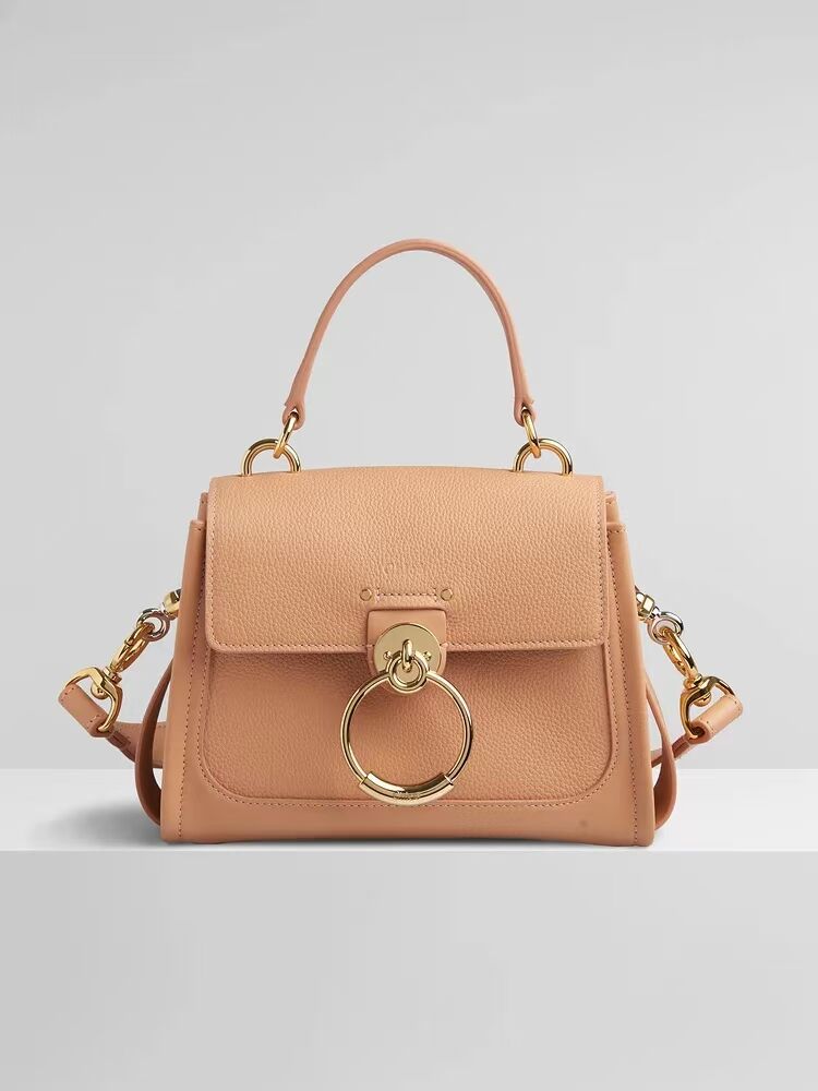 Chloe Original Calfskin Leather Bag C1143S Camel