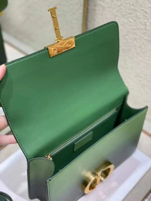 Dior 30 MONTAIGNE BAG green Gradient Calfskin M9203U