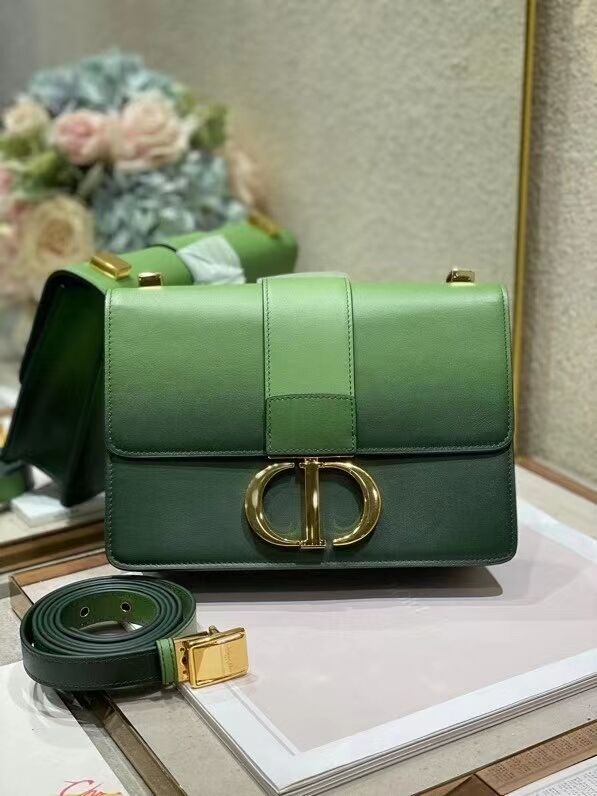 Dior 30 MONTAIGNE BAG green Gradient Calfskin M9203U