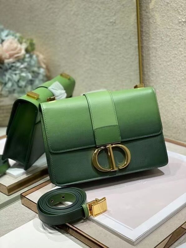 Dior 30 MONTAIGNE BAG green Gradient Calfskin M9203U