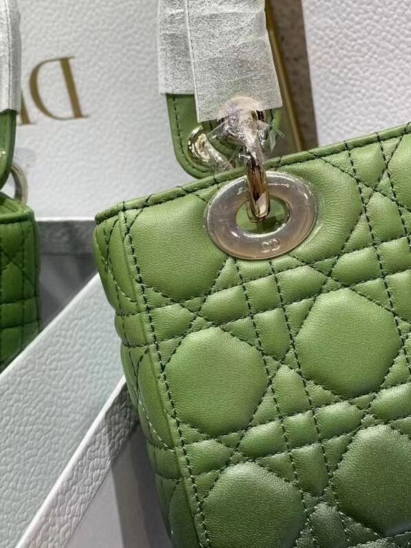 LADY DIOR MY ABCDIOR BAG green Gradient Cannage Lambskin M0538OS