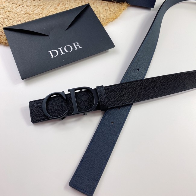 Dior Calf Leather Belt 35MM 2660 black