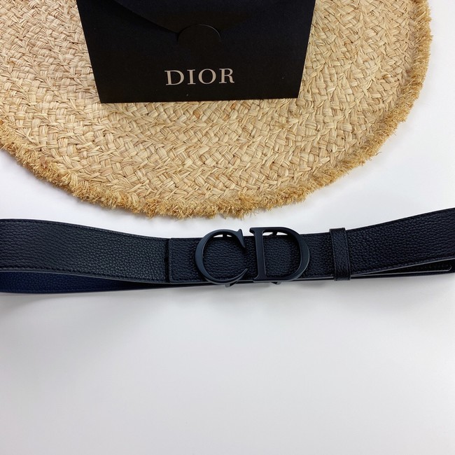 Dior Calf Leather Belt 35MM 2660 black