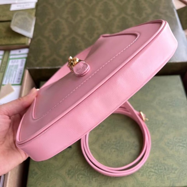 Gucci Jackie 1961 mini hobo bag 637091 Pink