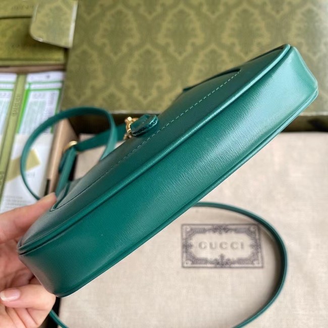 Gucci Jackie 1961 mini hobo bag 637091 green