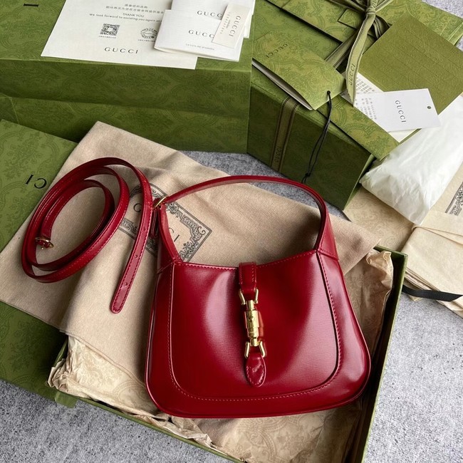 Gucci Jackie 1961 mini hobo bag 637091 red