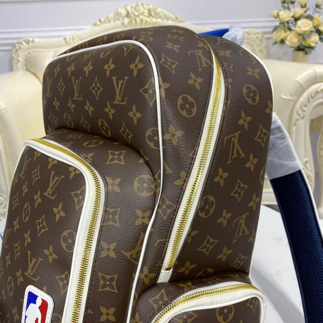 Louis Vuitton Monogram Canvas Backpack M57977 White