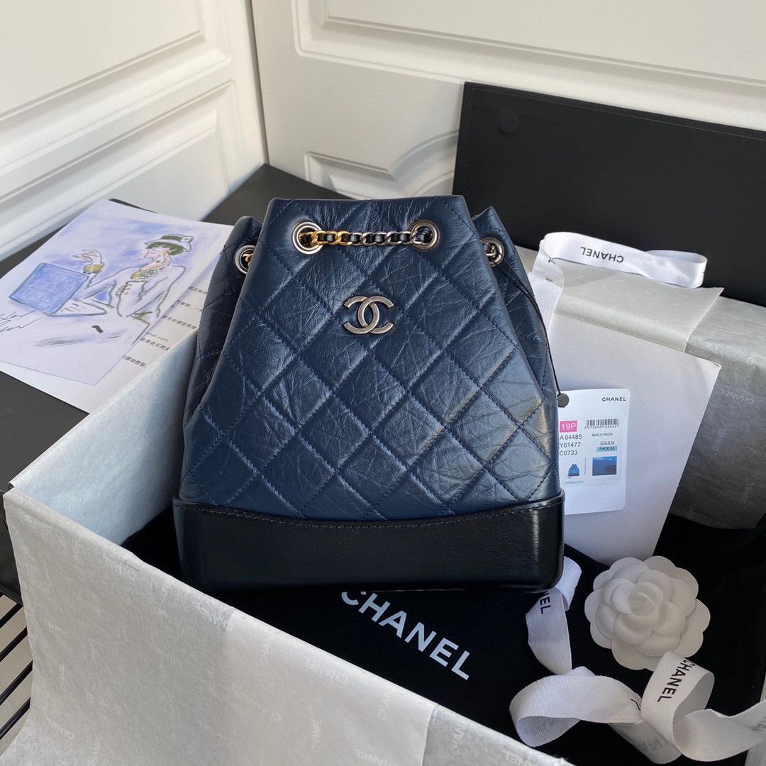 Chanel gabrielle small backpack A94485 blue