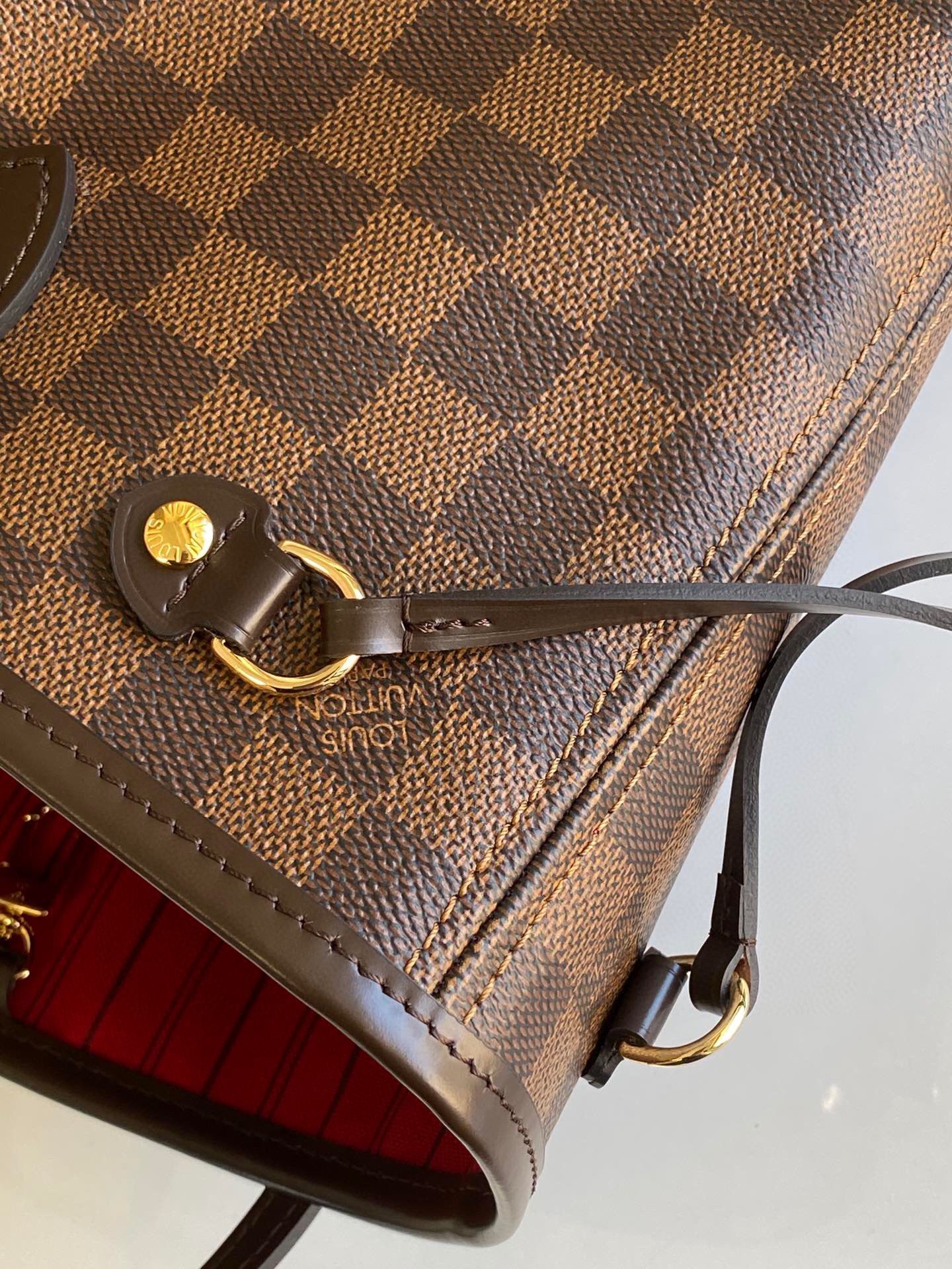 Louis Vuitton Damier Ebene Canvas Neverfull Small N41359