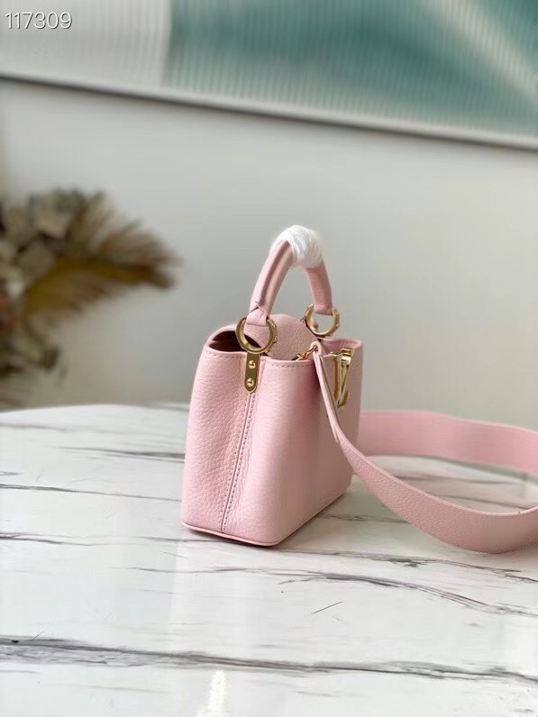 Louis Vuitton CAPUCINES MINI M56982 light pink