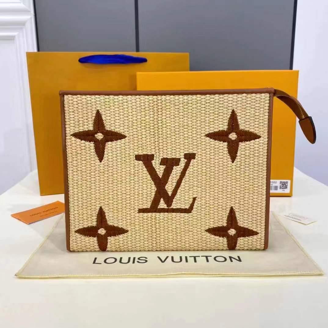 Louis Vuitton POCHETTE VOYAGE MM M30762 brown