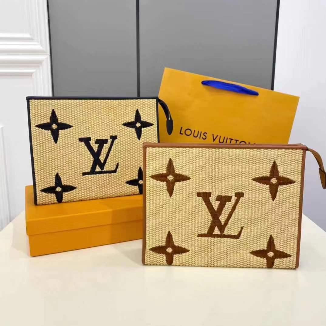 Louis Vuitton POCHETTE VOYAGE MM M30762 brown