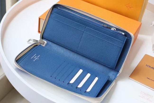 Louis Vuitton ZIPPY WALLET M80499 blue