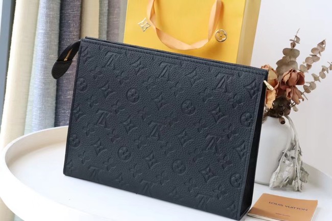 Louis Vuitton Monogram Empreinte POCHETTE VOYAGE MM M41058 black