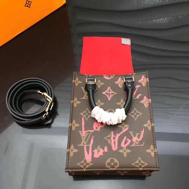 Louis Vuitton PETIT SAC PLAT M69442 black